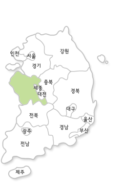 전국지도_충남