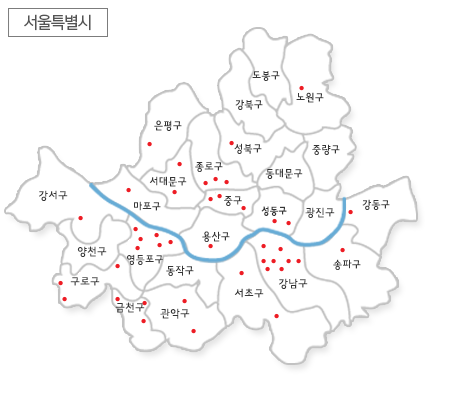 서울지도